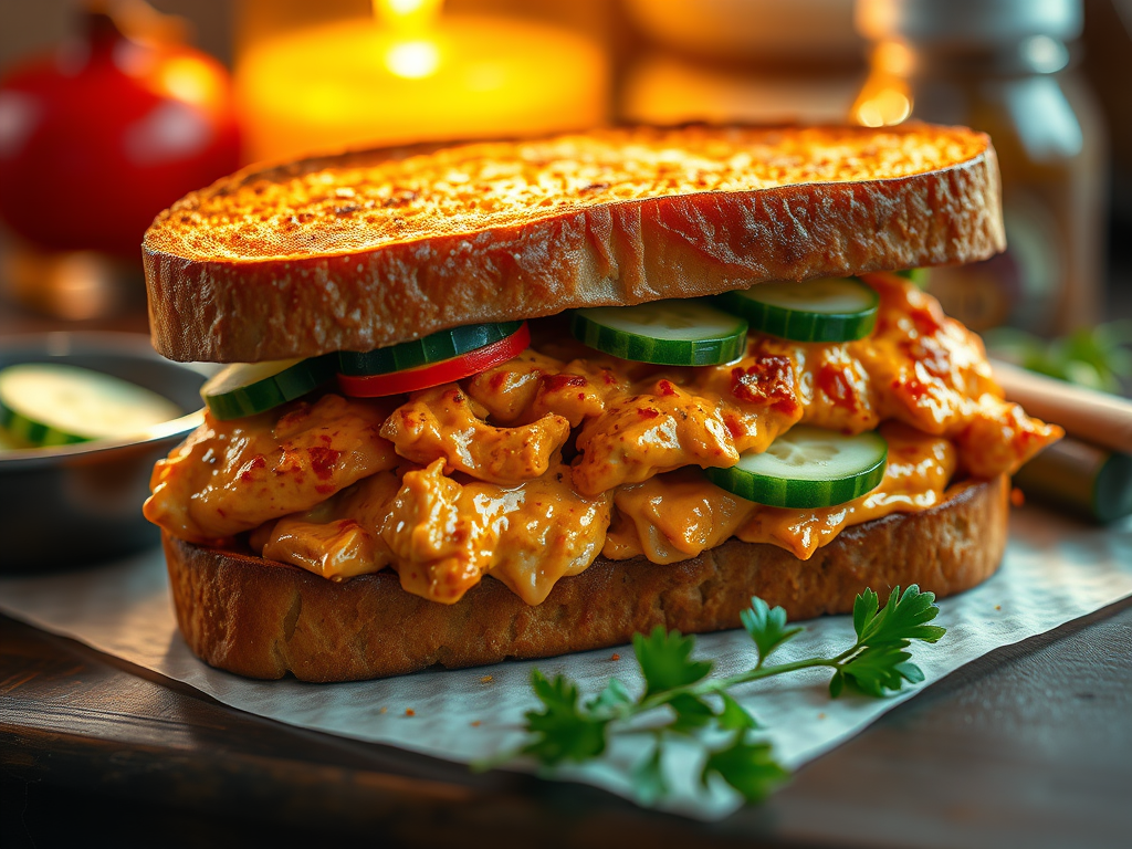 Transforming Chicken Paprikash into a&nbsp;Sandwich