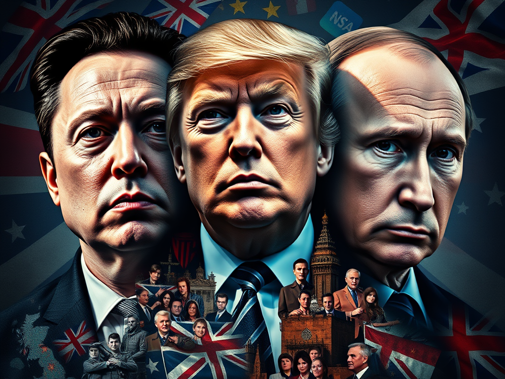 Title: How Elon Musk, Donald Trump, and Vladimir Putin Could Shape the UK’s&nbsp;Future